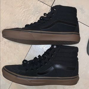 Black high top vans